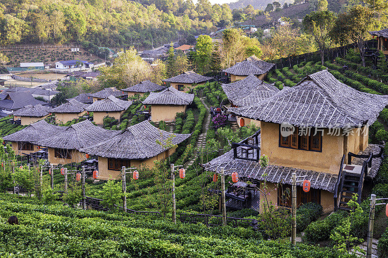 泰国Mae Hong Son省Ban Rak Thai